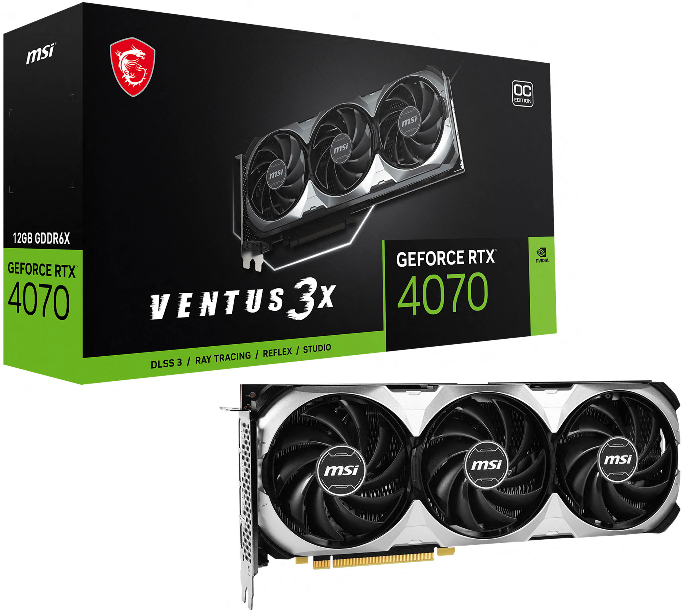 RTX 4070 VENTUS 3X 12G OC