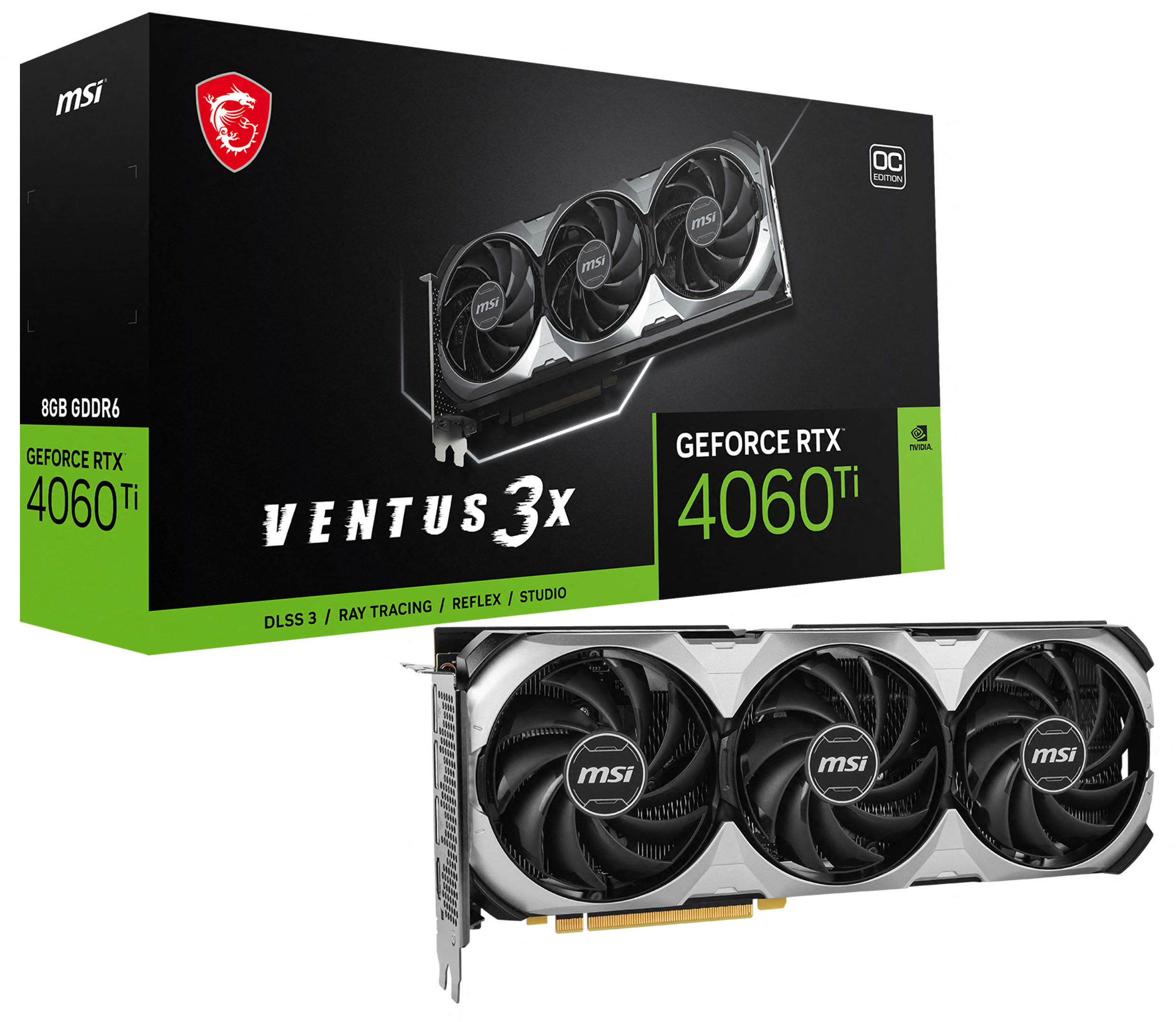 RTX 4060 TI VENTUS 3X 8G OC