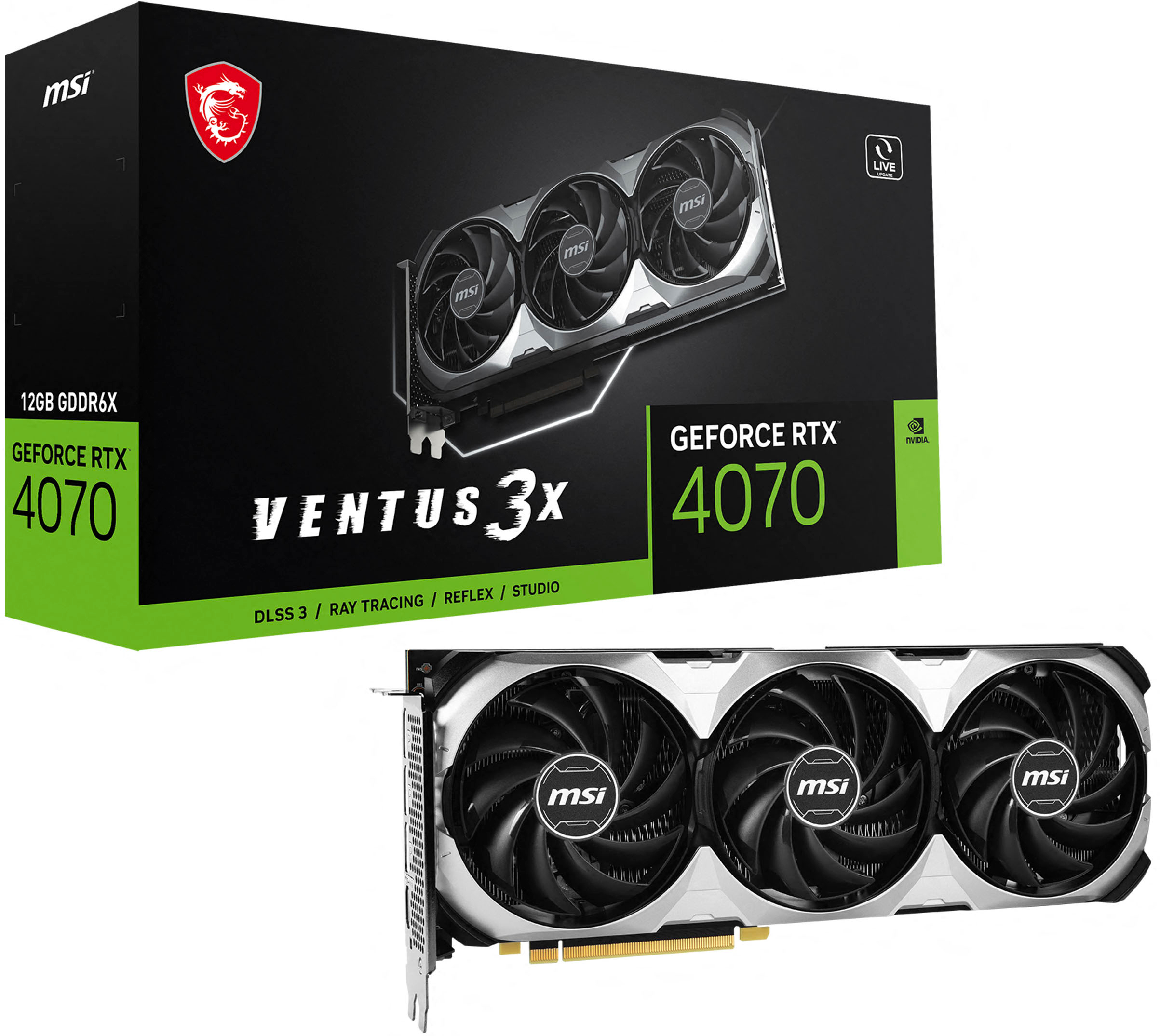 RTX 4070 VENTUS 3X 12G