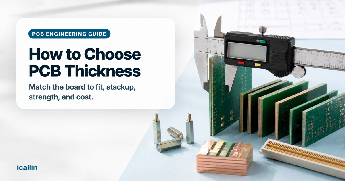 PCB Thickness Guide: Choosing the Right Board Thickness