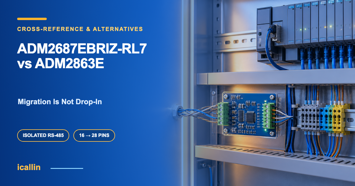 ADM2687EBRIZ-RL7 vs ADM2863E: Migration Is Not Drop-In