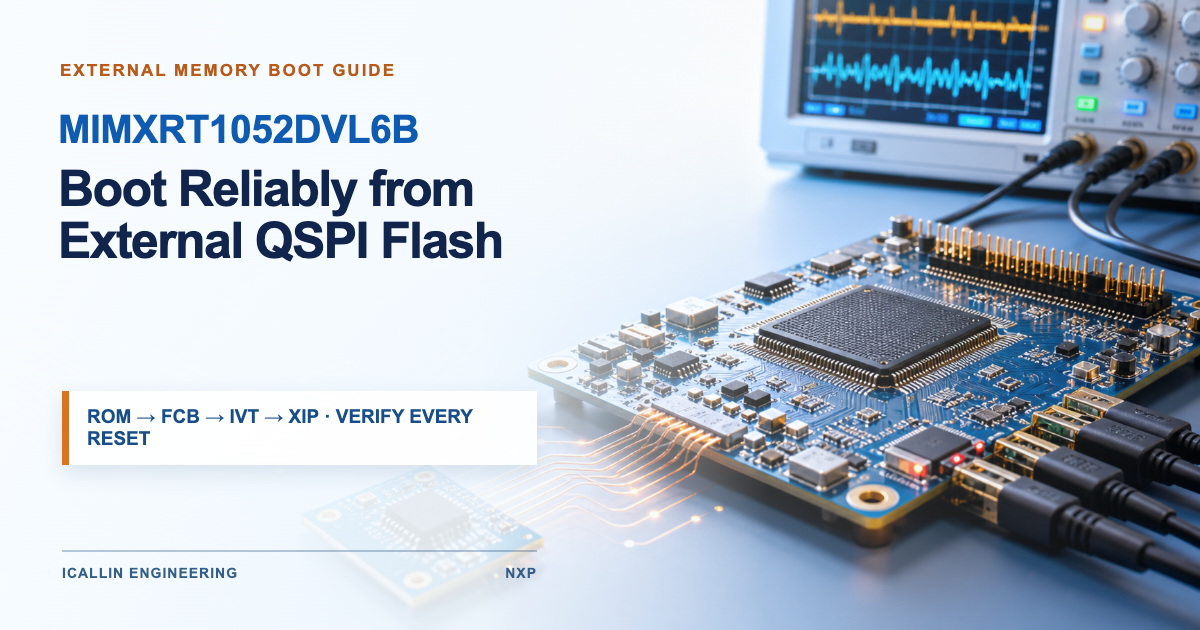 MIMXRT1052DVL6B: Boot Reliably from External QSPI Flash