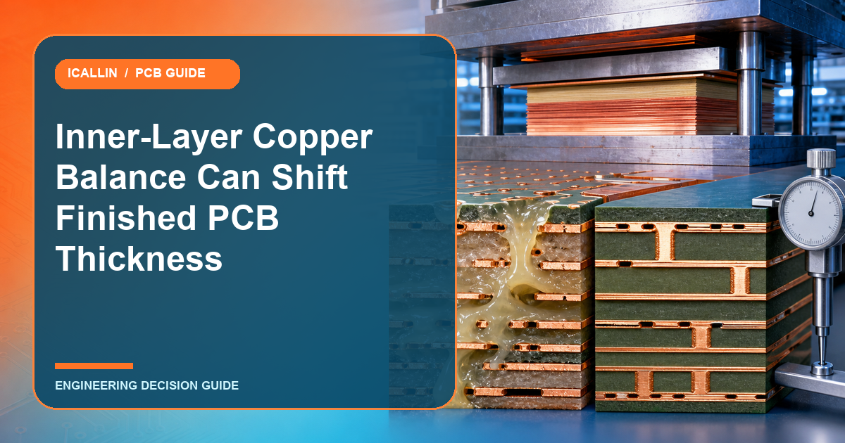 Inner-Layer Copper Balance Can Shift Finished PCB Thickness